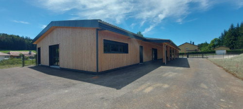 Pôle scolaire vue cour