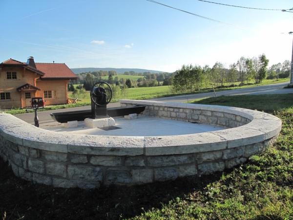 Fontaine vue arrière
