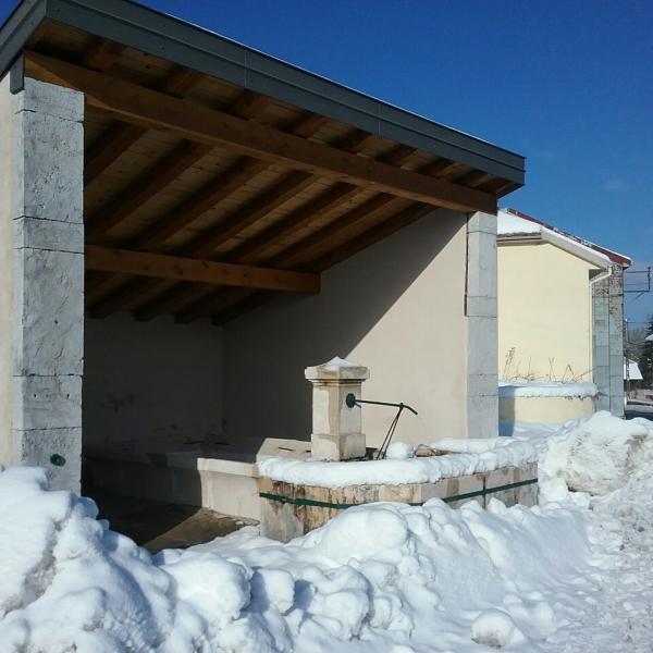 Fontaine vue angle gauche