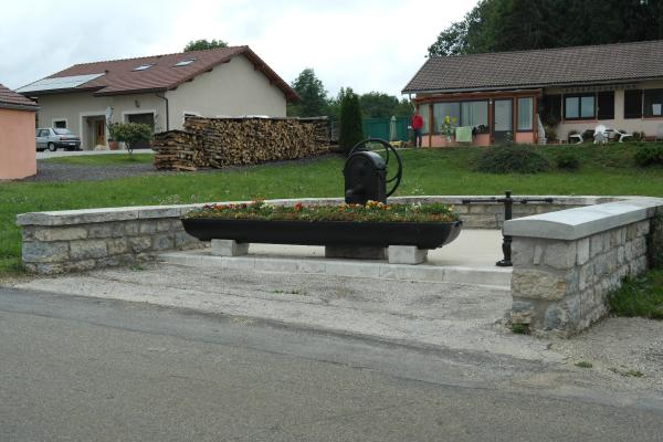 Fontaine vue angle droit
