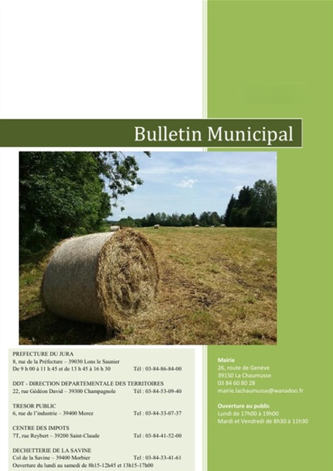 Bulletin municipal