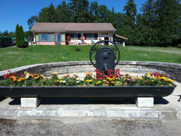 Fontaine vue face rapprochée