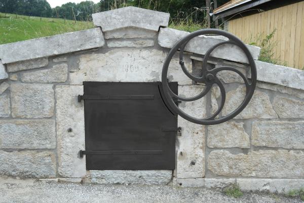 Fontaine vue rapprochée après travaux