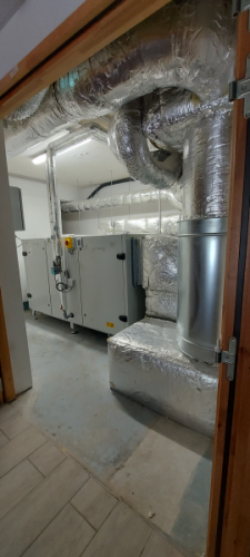 Pôle scolaire chaufferie